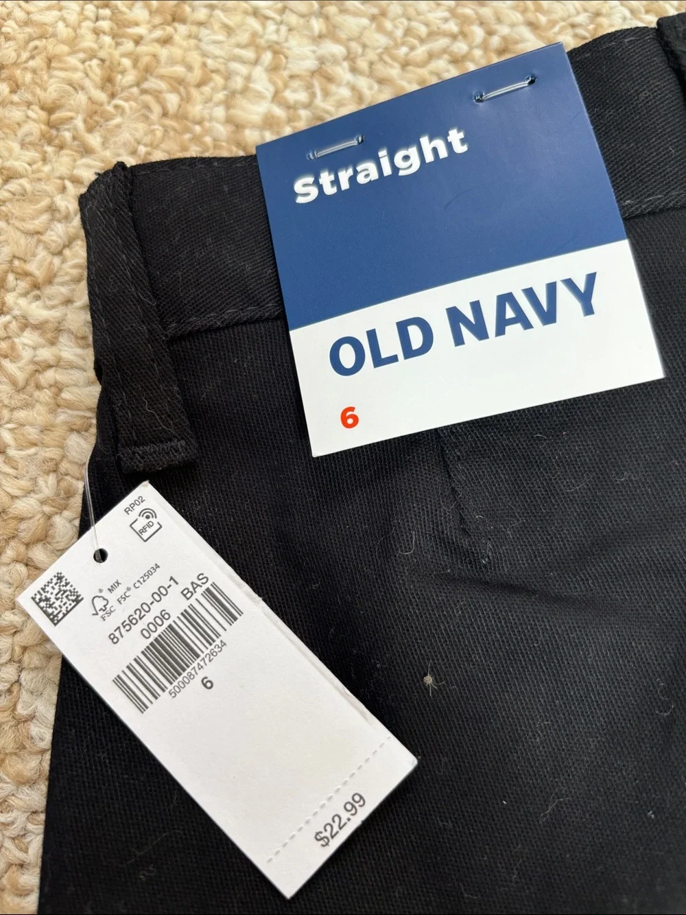 Old Navy classic straight